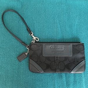 Coach Signature Wristlet